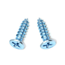 Dongguan Custom Phillips Countersunk Zinc Plated Steel Self Tapping Chipboard Screw for Wood